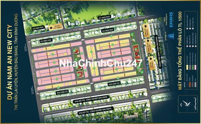 Chính chủ bán block LK10 Nam An New City 85 lô 7154m2 sổ đỏ cầm tay