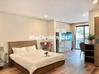Căn hộ dịch vụ mới gần học Viện Cán Bộ đường Chu Văn An gần quận 1