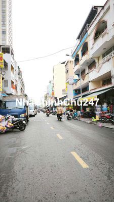 CĂN GÓC MẶT TIỀN CHỢ BÌNH TÂY QUẬN 6- 4X20M- 5 TẦNG