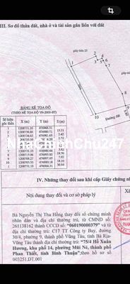 đất chính chủ mũi né