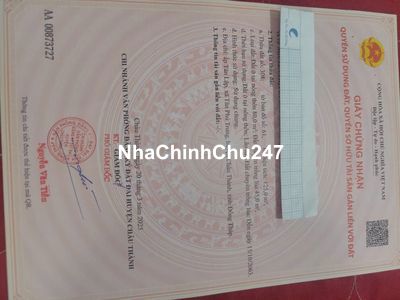 đất chính chủ k qua cò lái