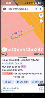 chính chủ gởi bán lô đất trường chinh quận cảm lệ th phố đà nẳng