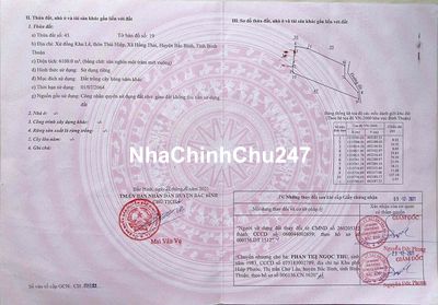 CHÍNH CHỦ THANH LÝ LÔ ĐẤT 6100m2 HUYỆN BẮC BÌNH