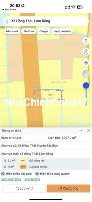 Chính chủ bán gấp lô đất Bắc Bình - Sổ hồng sẵn - Giá đầu tư