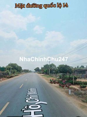 chính chủ cần bán lô đất mặt đường quốc lộ 14 