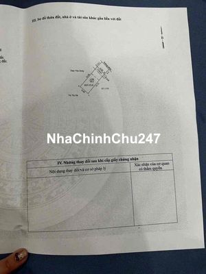 CHỈNH CHỦ CẦN BÁN ĐẤT PHU HOÀ TDM