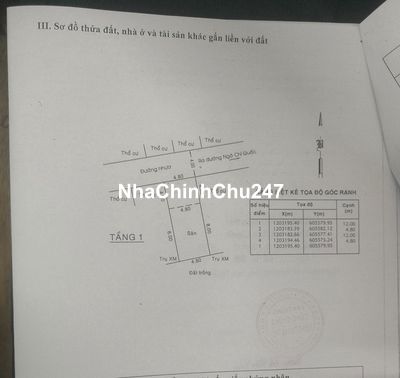 Bán đất 185 ngô chí quốc, 58m2 chính chủ