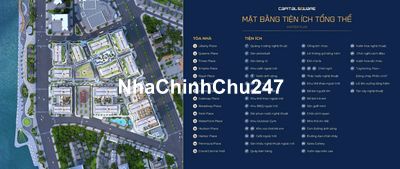 Giỏ Hàng 1pn, 2pn, 2pn+, 3pn capital squera từ Chủ đầu tư BRG