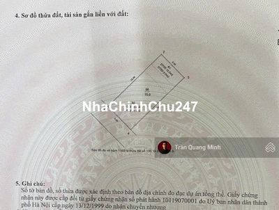 Chính chủ bán mảnh đất hiếm 75m2 tại Sài Đồng, Long Biên