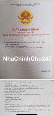 Bán đất hẻm 258/ chính chủ, 4x17