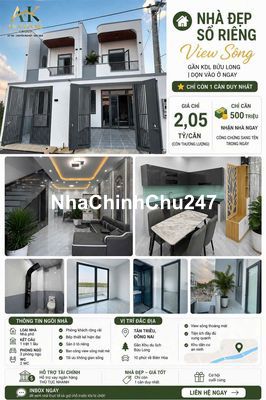 Chính chủ cần bán 1 căn lầu 2ty050 SHR lộ 6m