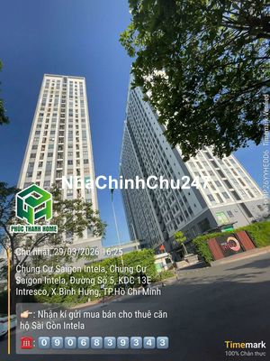 Chính Chủ Bán Căn Hộ Saigon Intela Giá Chỉ 2,08tỷ Đã Bao Trọn Thuế Phí