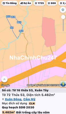 Chủ ngợp xả lỗ 5 sào Nhà +vườn trái cây Ấp 3  XT