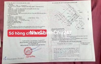 Bán nhà hẻm 971/3A  An Phú Đông Q12 , 2.95 tỷ sát Gò Vấp SHR chính chủ