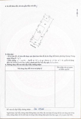 Chính chủ cần bán nhà phân lô, oto đậu trước nhà và vào nhà tại số 47,