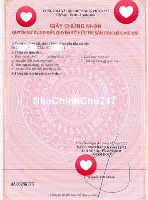 chính chủ cần bán gấp 1 lô đất 125m2 thổ cư sổ sẵn chỉ 799 trieu