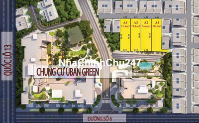 Còn *** 4 lô chủ đầu tư ra hàng xoay vốn - Đất QL13 CC Uban green