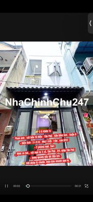 Chủ gấp bán - Nhà đẹp - 3 tỷ hơn xíu - Sát bên Luỹ Bán Bích tầm 5phút