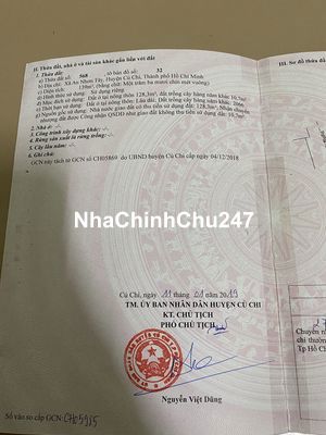 Chính chủ cần bán đất full thổ