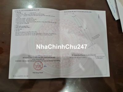 Đất chính chủ phường Bến Cát, tp HCM