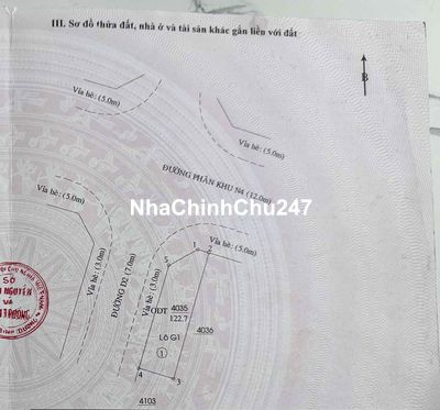 [CHÍNH CHỦ] BÁN ĐẤT LÔ GÓC 2 MẶT TIỀN – KDC. PHÚ HỒNG THỊNH 6