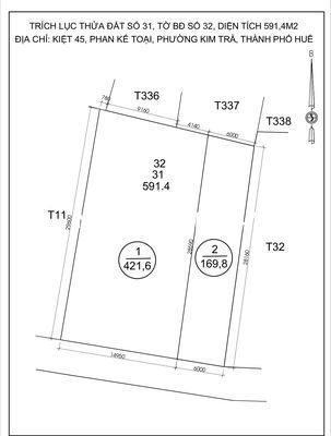 ĐẤT KIỆT PHAN KẾ TOẠI, PHƯỜNG KIM TRÀ, TP HUẾ