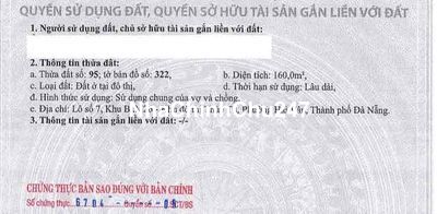 chính chủ cần bán lô đất đẹp veiw sông, cạnh công viên