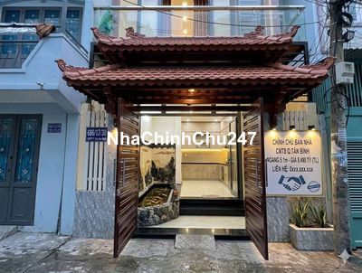 CHÍNH CHỦ BÁN NHÀ MÁI THÁI ĐẸP CMT8 - SỔ 2026  HỒ  KOI TRONG NHÀ!