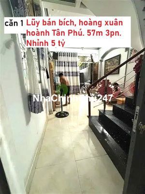 TỔNG HỢP NHÀ TỪ 5 - 6 TỶ HẺM XE HƠI TÂN PHÚ - THƯƠNG LƯỢNG 9 CHỦ