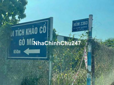 Chính chủ bán đất full thổ cư 505m đường Hùng Vương Nhơn Trạch