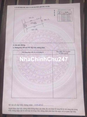 chính chủ Bán đất sổ như hình