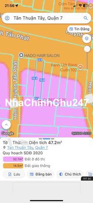 CHÍNH CHỦ BÁN NHÀ MẶT TIỀN HUỲNH TẤN PHÁT Q7 – GIÁ CHỈ 8,2 TỶ
