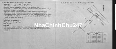 BÁN ĐẤT CHÍNH CHỦ – XÃ TÂN THẠNH ĐÔNG, HUYỆN CỦ CHI, TP.HCM