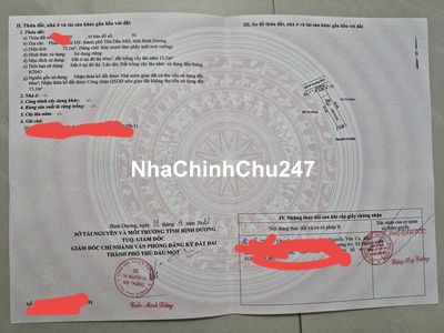 CHÍNH CHỦ BÁN ĐẤT ĐÃ CÓ 60M2 THỔ CƯ, DIỆN TÍCH 75M2