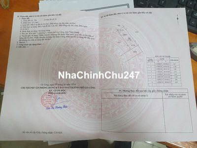 🏡 CHÍNH CHỦ CẦN BÁN ĐẤT TRUNG TÂM TP. GÒ CÔNG – TIỀN GIANG 🏡