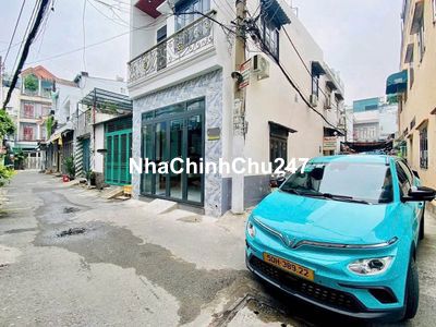 Chính Chủ Bán Nhà 2  Mặt Tiền Lê Văn Khương Hẻm Xe Hơi 32m2 2pn 2wc