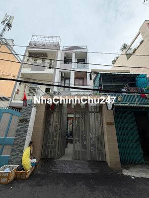 Chính chủ bán nhà sổ hồng 5PN4WC 3 Tầng trung tâm Q6, xe hơi vào được