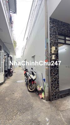 Nhà Bán CHÍNH CHỦ,1Trệt,1Lầu,2Pn,2Wc,có BanCông,có cửa hậu, góc Phố