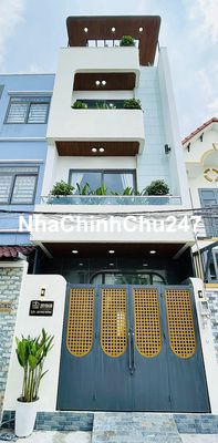 Chính chủ bán nhà mới xây 1 trệt 3 lầu ngay TL19, Thạnh Lộc, Q.12