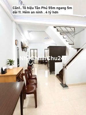 BÁN NHÀ TÂN PHÚ TỪ 4-5 TỶ HẺM XE HƠI - THƯƠNG LƯỢNG CHÍNH CHỦ