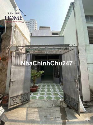 🔴 Hẻm 5m Thông Ngay Chợ Tân Hương_ 4 x 18m_Cấp 4 + Gác Lửng_Chính Chủ