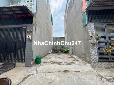 Chính chủ cần bán đất hẻm 80 Ngô Chí Quốc, P. bình Chiểu, Tp. hcm