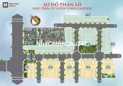 Chủ cần bán gấp !!! 2 Thửa Đất sổ riêng sẵn 2 lô Hiển Vinh Garden