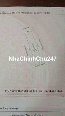 Bán đất thổ cư chính chủ 