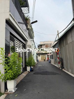 CHÍNH CHỦ CẦN BÁN NHÀ TRỆT 1 LẦU Ở DĨ AN. ĐƯỜNG THÔNG. DT 80M2.3PN,2WC