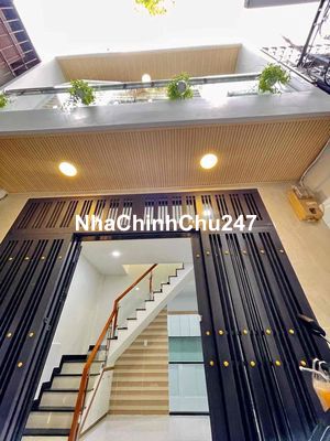 4❌8m, BÁN NHÀ MỚI CHU VĂN AN, 2 TẦNG👉P12 BÌNH THẠNH, 4 TỶ xx CÒN BỚT