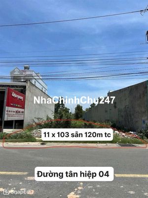 Siêu khủng đất 1133m2 SHR chủ gửi bán 900TR SHR Tân Hiệp, Tân Uyên, BD
