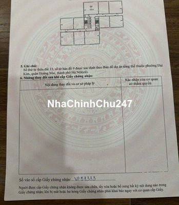 Chính chủ bán căn hộ 4PN, 2WC, căn góc tại CC Đại Kim, giá 7,75 tỷ, 