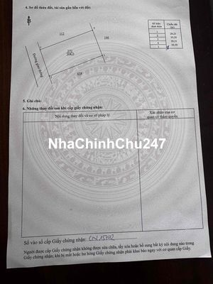 đất chính chủ ngay trường chu văn an