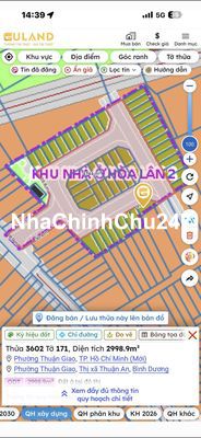 CHÍNH CHỦ CẦN BÁN NHÀ KHU NHÀ Ở HÒA LÂN 2 – THUẬN AN